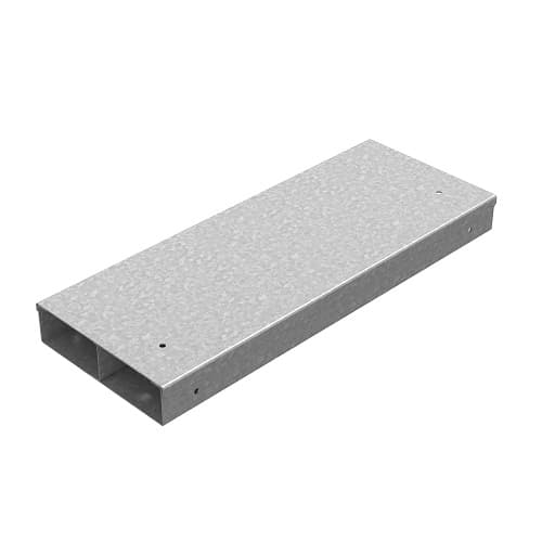 OSTEC Кабельный короб двухканальный 190х48х3000 (1,2 мм) ККД-190х48х3000
