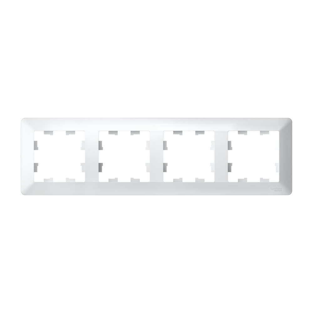 Systeme Electric AtlasDesign Air Белый/дымчатый белый Рамка 4-ая