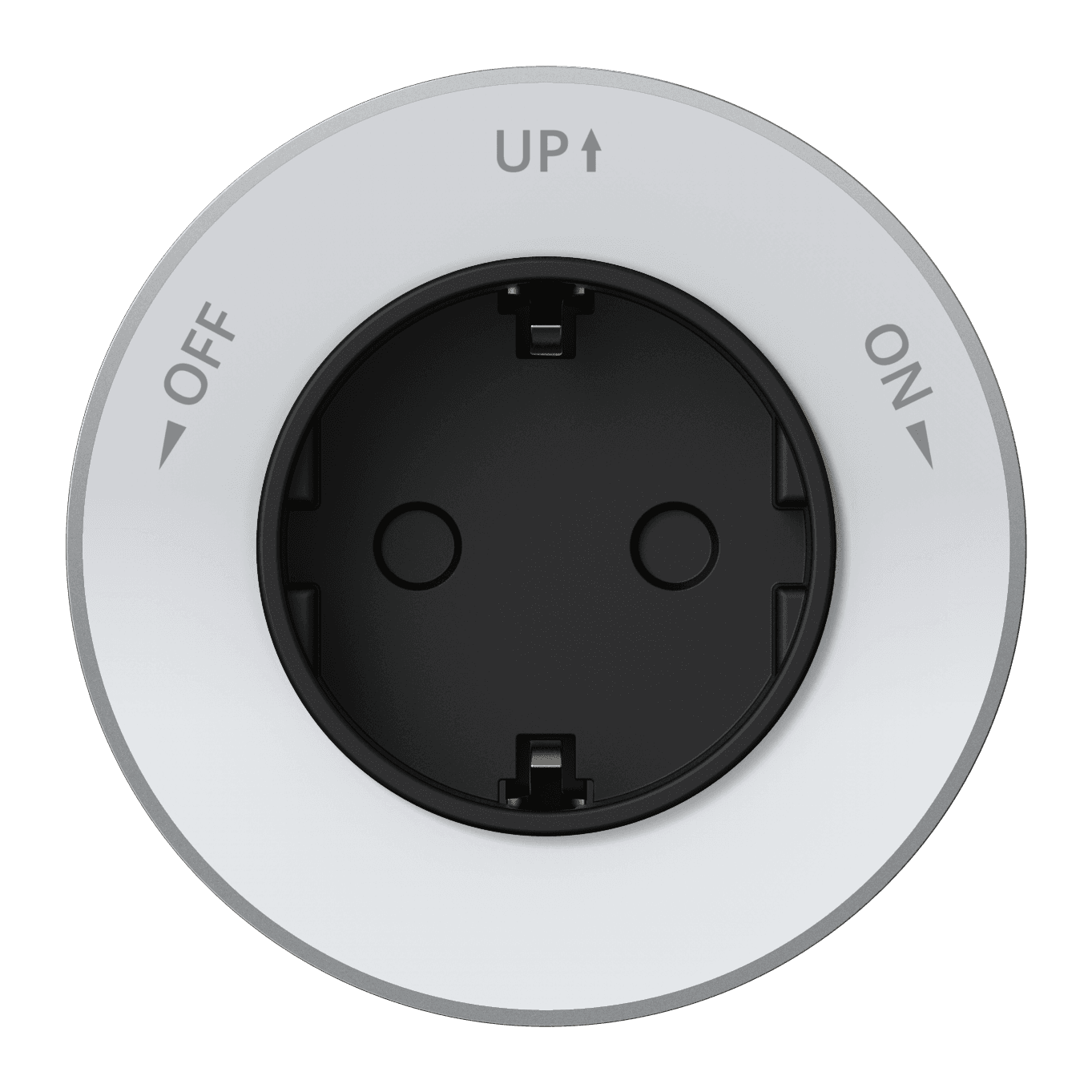 Systeme Electric MultiTrack Розетка 2К+З круглая 16А/250В Белый