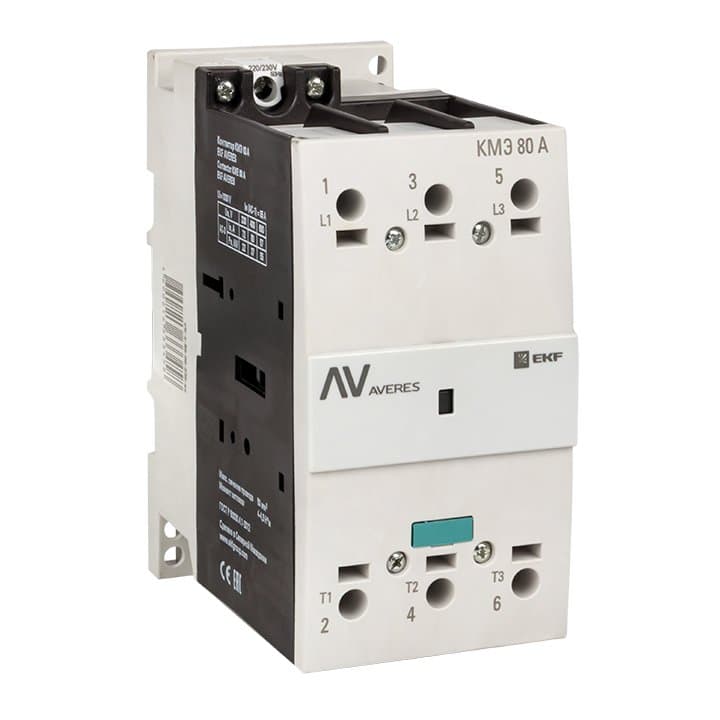 EKF Averes Контактор КМЭ 80А 400В АС