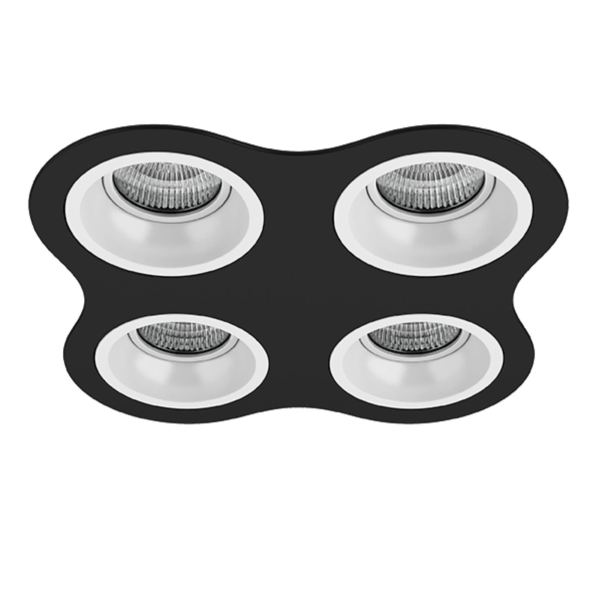 Lightstar Комплект из светильников и рамки DOMINO Domino Lightstar D64706060606