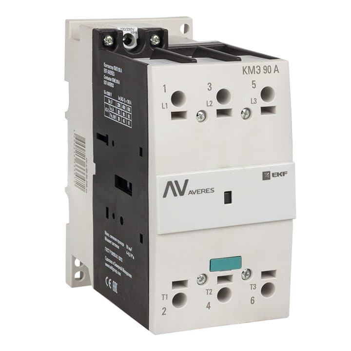 EKF Averes Контактор КМЭ 90А 230В АС
