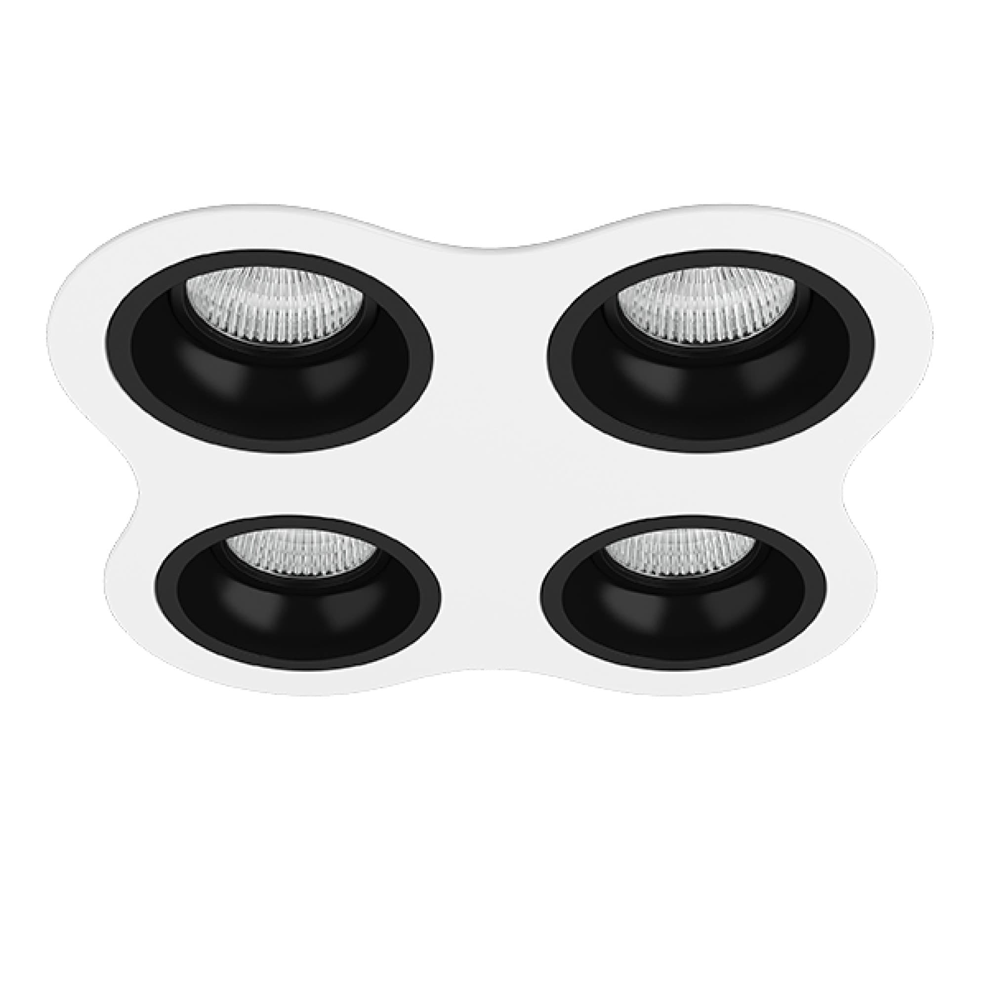 Lightstar Комплект из светильников и рамки DOMINO Domino Lightstar D64607070707