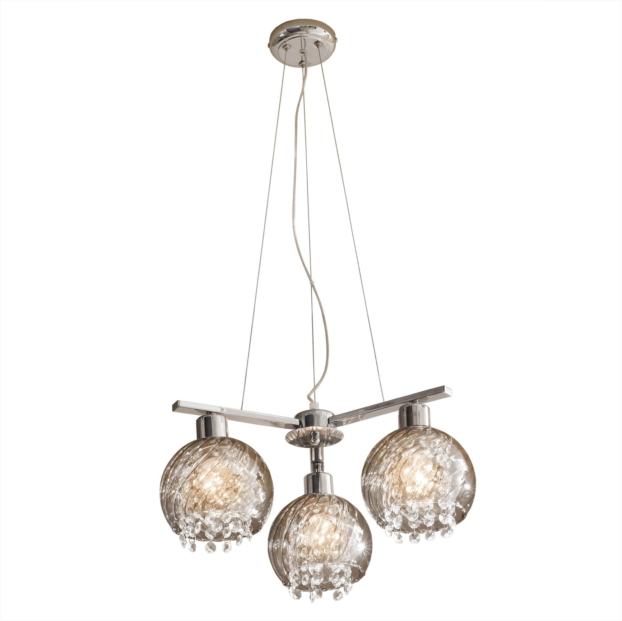 Citilux CL317131 Бейт Хром+Дымч. Светильник Люстра