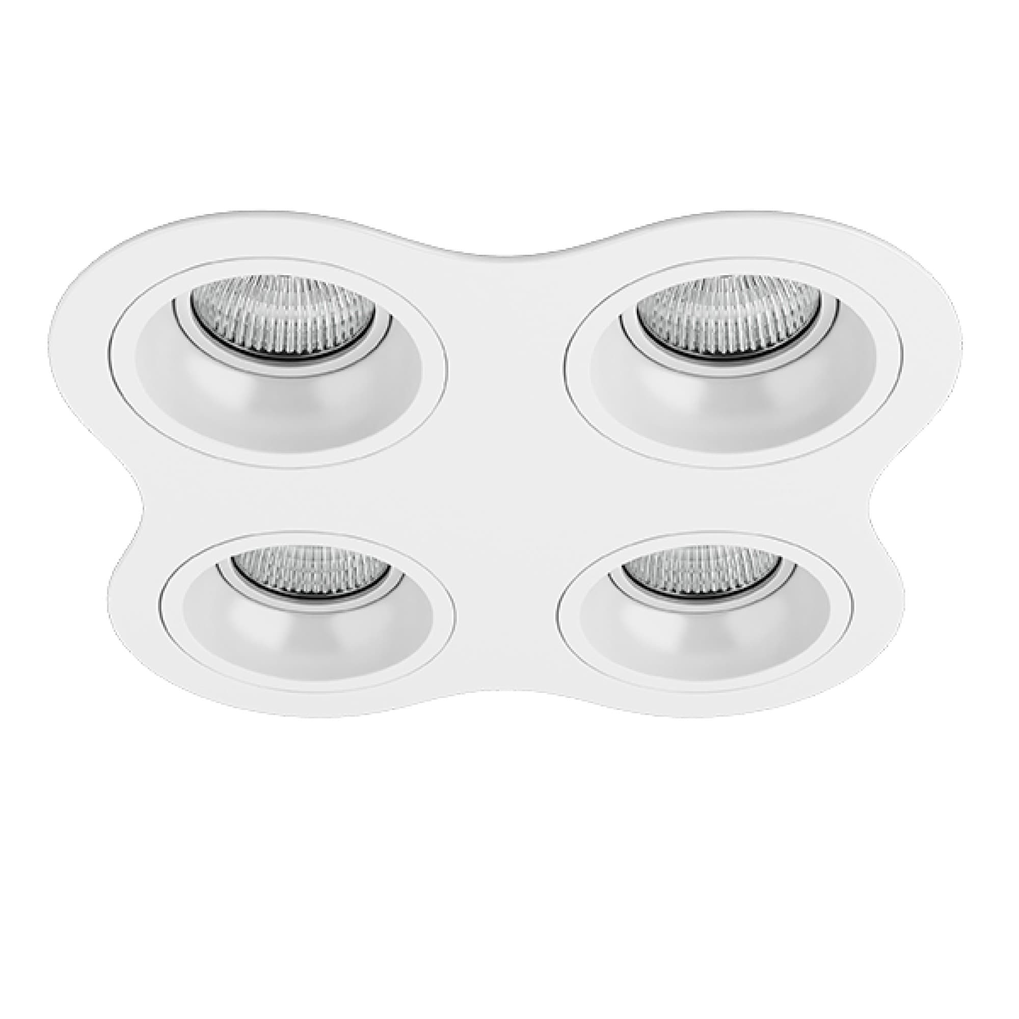 Lightstar Комплект из светильников и рамки DOMINO Domino Lightstar D64606060606