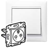Legrand DIY Valena Бел Розетка TV-FM-SAT оконечная 5-2400 МГц 10 дБ 694277