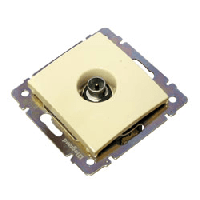 Legrand DIY Valena Алюм Розетка TV единственная 1,5 дБ 694345