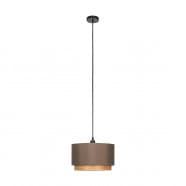 Eglo 390118 Подвесной светильник HL/1 E27 cappuccino/black 'MARCHENA'