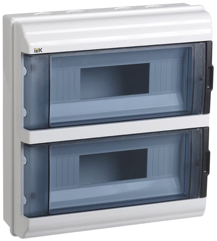 IEK KREPTA 5 Корпус пластиковый КМПн-24 IP55 белый откр.монтаж