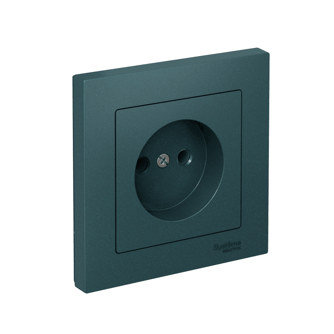 Systeme Electric AtlasDesign Изумруд Розетка без заземления, 16А, в сборе, быстрозажим. клем.
