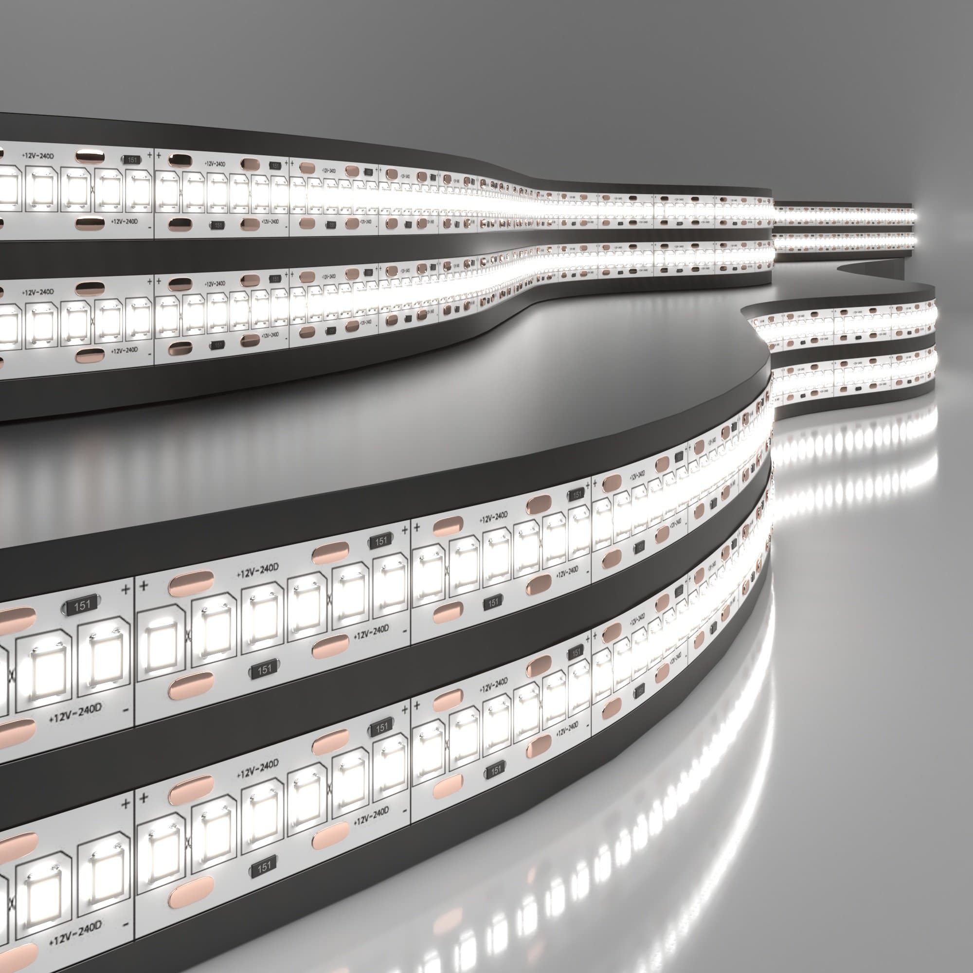 Elektrostandard 2835 12V 240Led 24W IP20 / Лента светодиодная 240Led 24W IP20 4200K дневной белый a050175