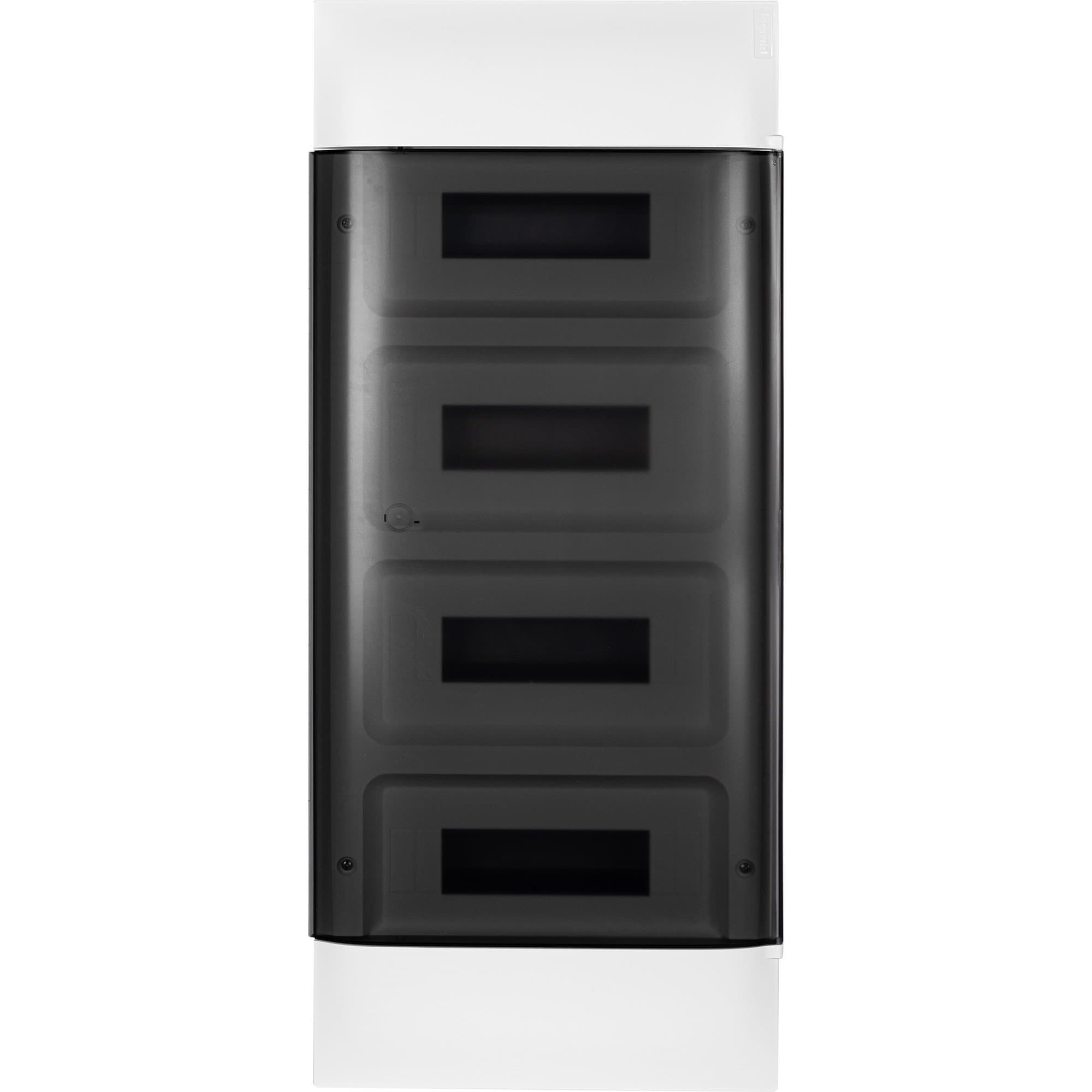 Legrand Practibox S Пластиковый щиток Встраиваемый 4X12 Дымчатая дверь 135554