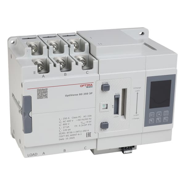Устройство автоматического ввода резерва OptiVerse SD 250 4P 389122