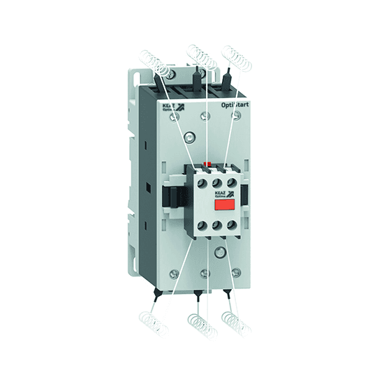 КЭАЗ Контактор OptiStart K-FK-80-30-00-A048 для коммутации конденсаторов