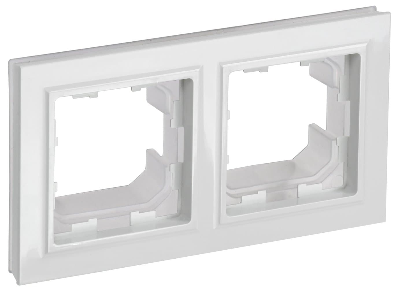 IEK BRITE BASE Белый Рамка 2-м IP44 РУ-2-БрБ-44