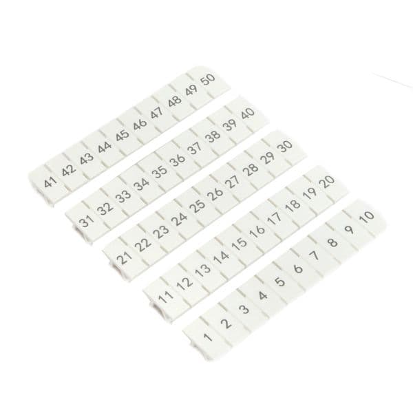 EKF Маркировка для клемм 2.5 UT 1-50 (100 шт)