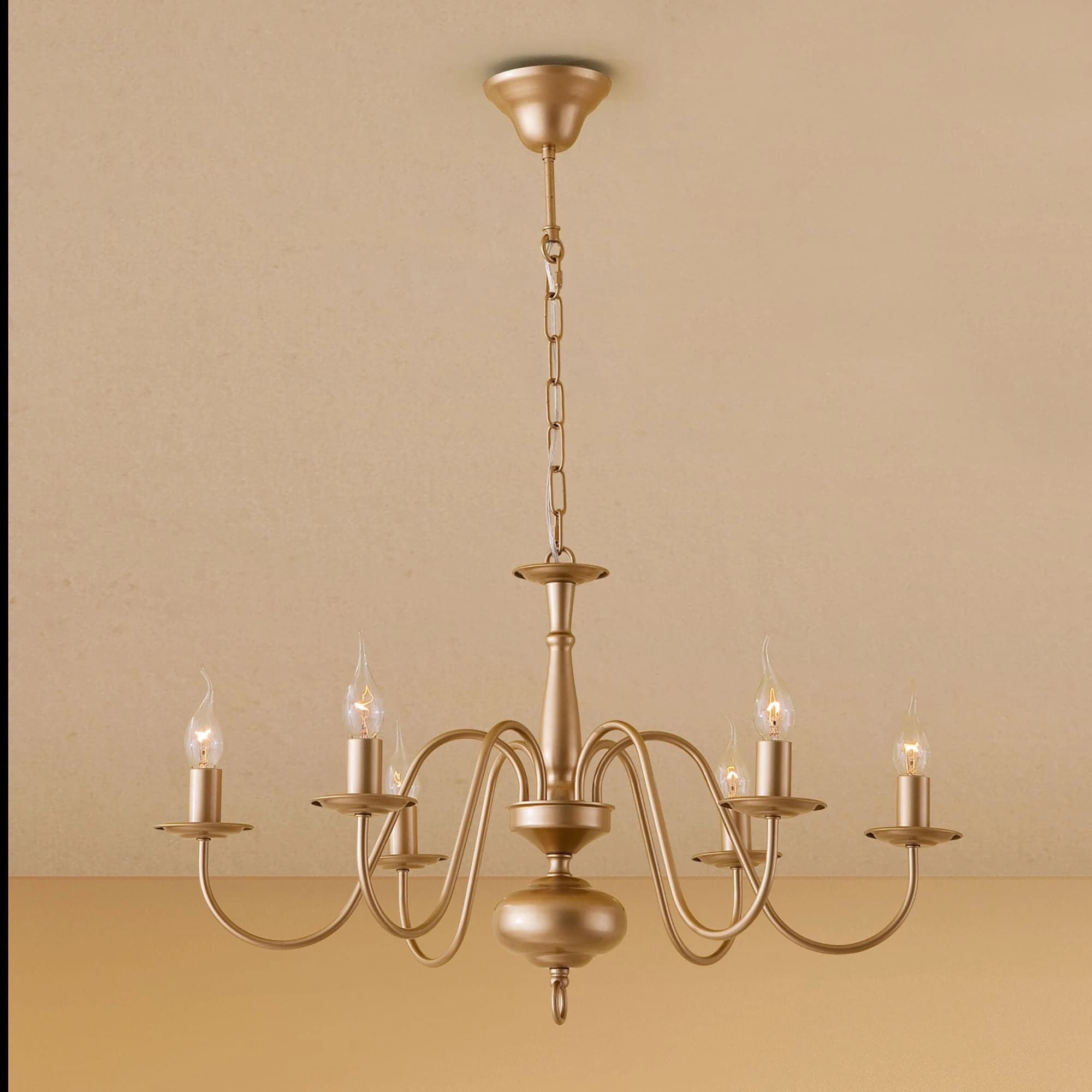 Citilux CL426162 Бонна Перл.-Золот. Светильник Люстра