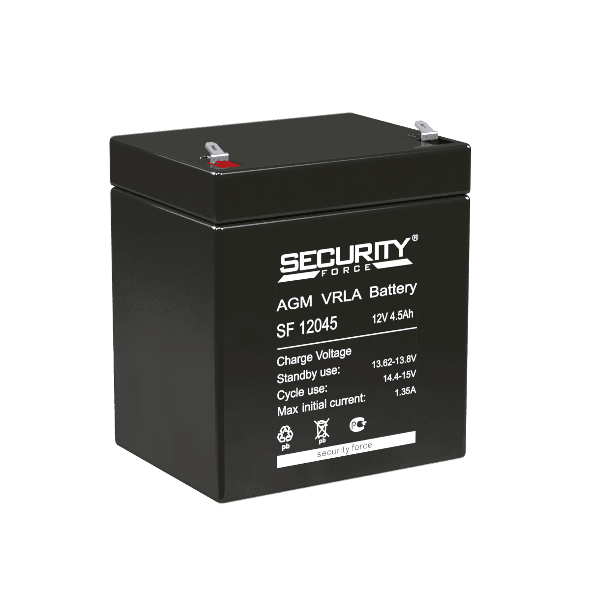 Delta Аккумулятор Security Force SF 12045 (12V/4.5Ah)