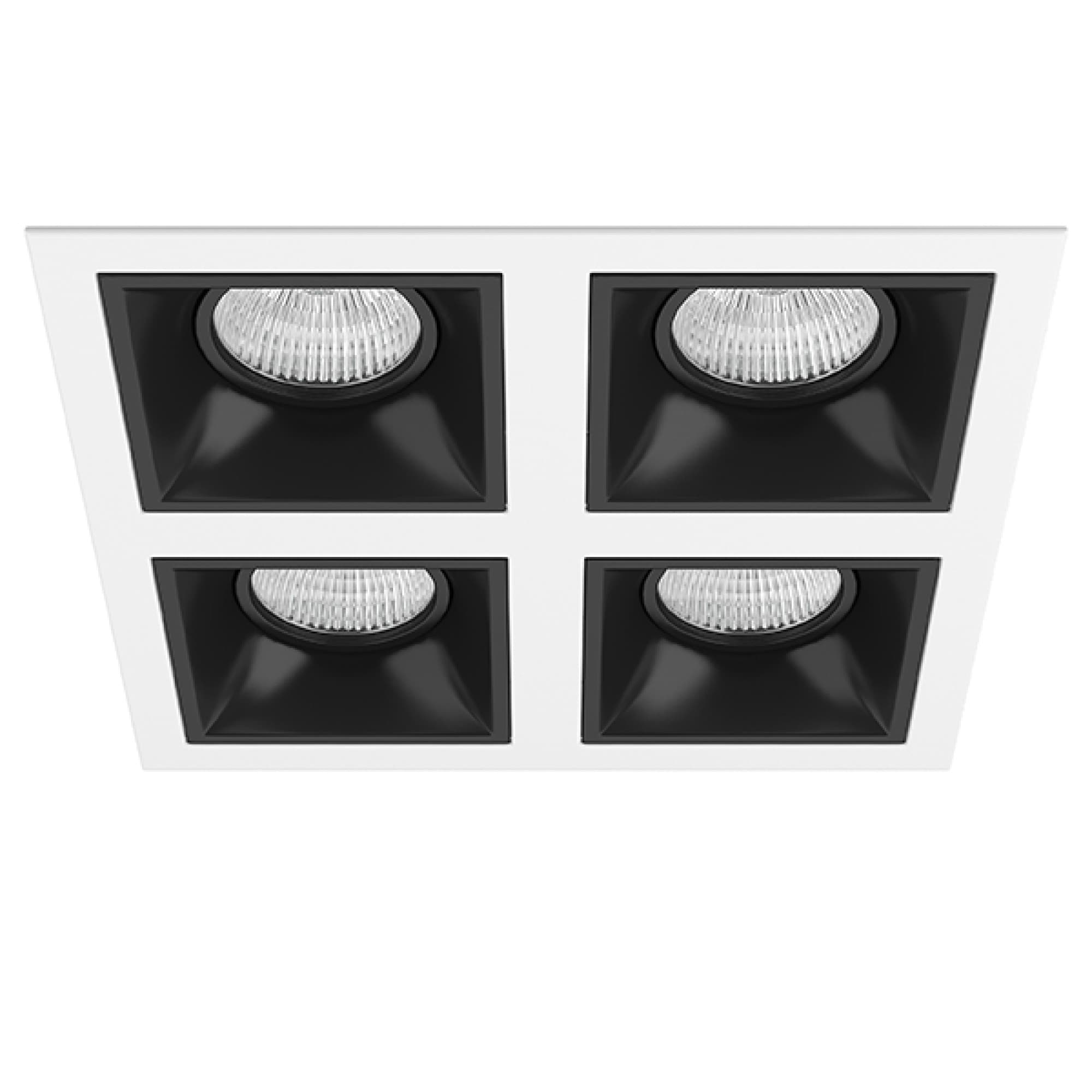 Lightstar Комплект из светильников и рамки DOMINO Domino Lightstar D54607070707