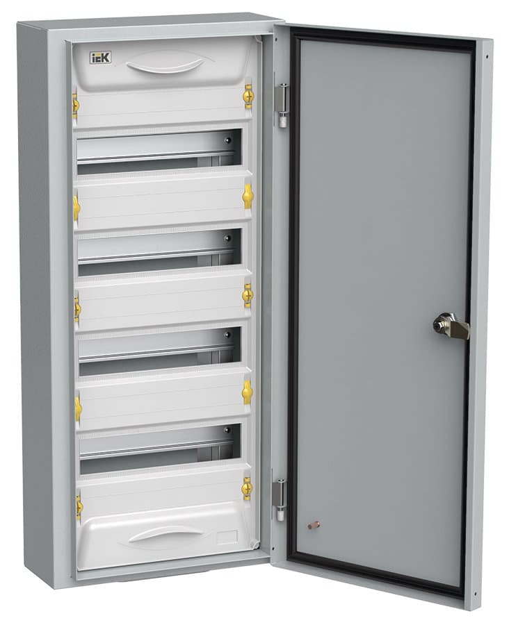 IEK Корпус металлический ЩРн-48з-1 74 IP54 UNIVERSAL MKM11-N-48-54-Z-U