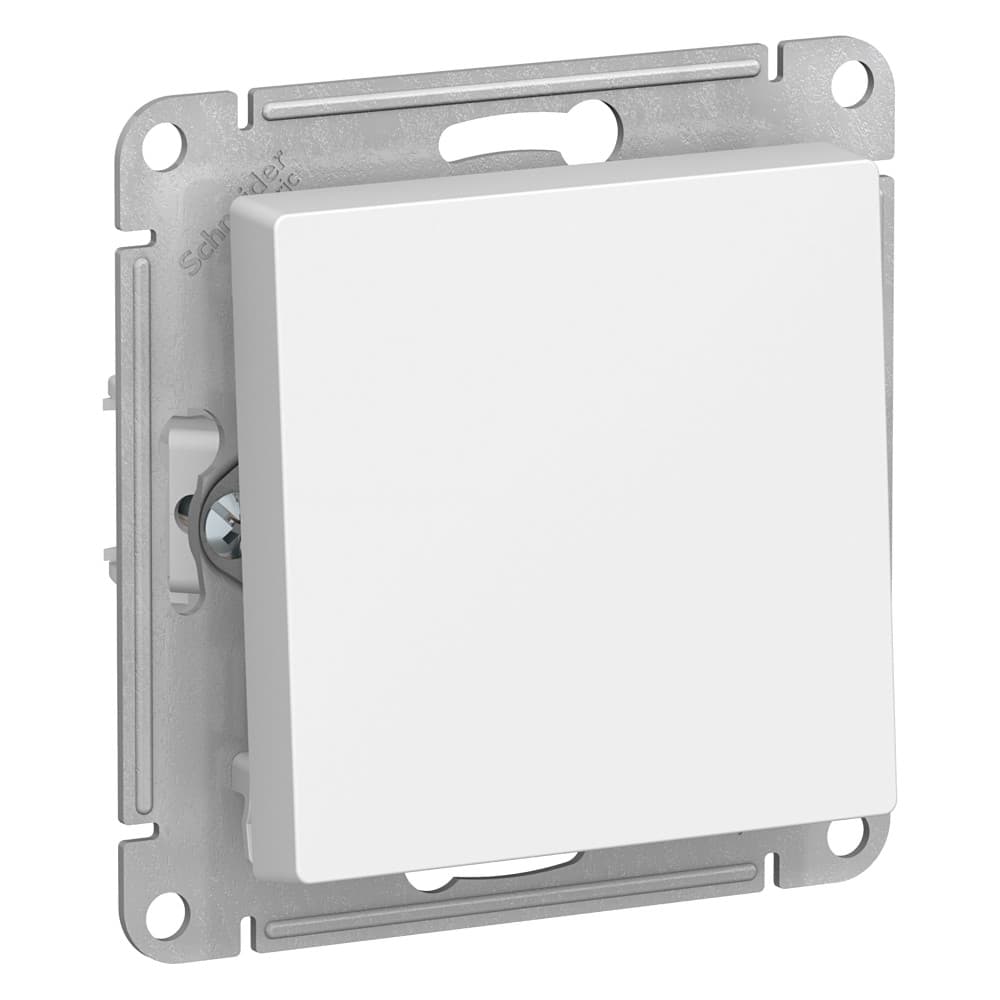 Systeme Electric AtlasDesign Бел Выключатель 1-клавишный сх.1, 10АХ, механизм
