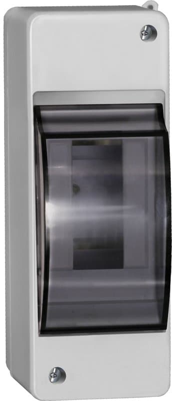 IEK KREPTA 3 Корпус пластиковый КМПн 2/2IP30 белый откр.монтаж
