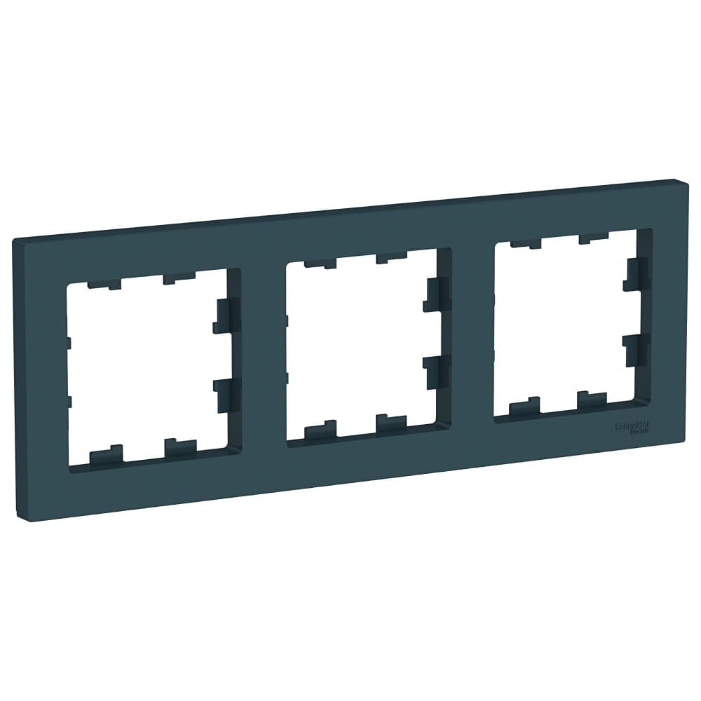 Systeme Electric AtlasDesign Изумруд Рамка 3-ая, универсальная