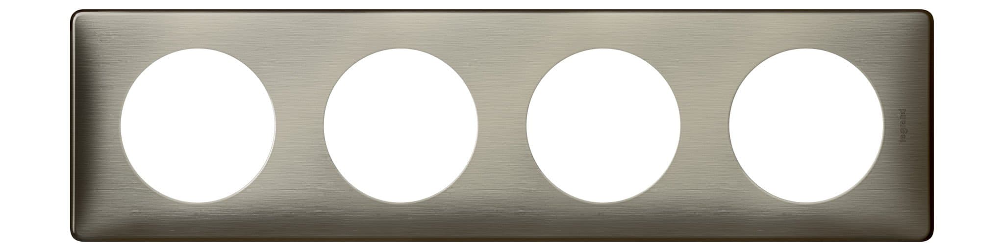 Legrand Celiane2 Вольфрам Рамка 4-ая (2+2+2+2 мод) 068974