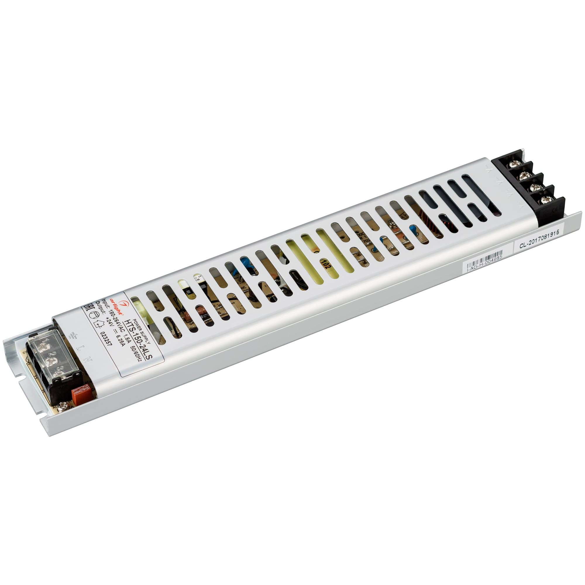 Arlight Блок питания HTS-150-24-LS (24V, 6.25A, 150W) (IP20 Сетка, 3 года) 023257