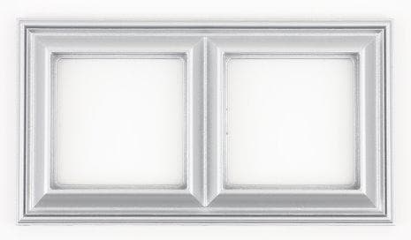 JUNG EcoProfi DECO Алюминий Рамка 2-ая EPD482AL