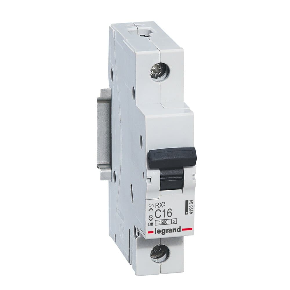 Legrand RX3 Автоматический выключатель 1P 16А (C) 4,5kA 419664