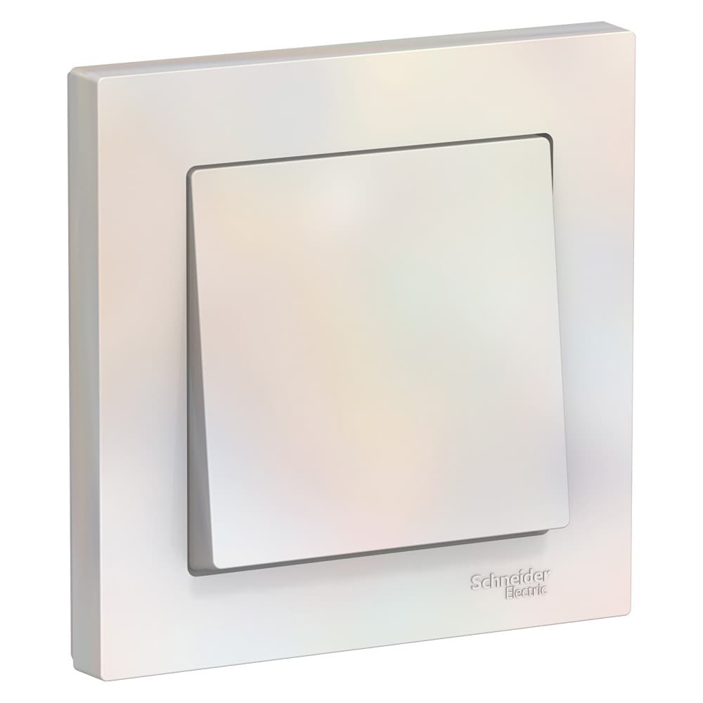 Systeme Electric AtlasDesign Жемчуг Выключатель 1-клавишный сх.1, 10АХ, в сборе