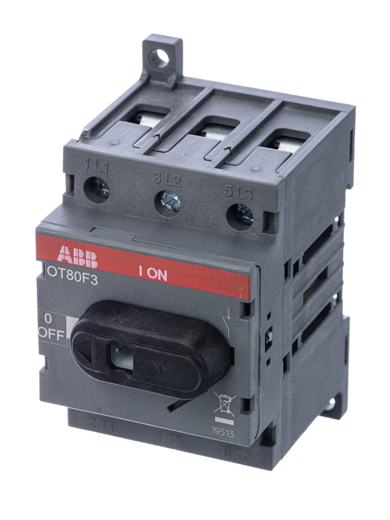 ABB OT80F3 Выключатель-разъединитель 3Р 80А с ручкой управления 1SCA105798R1001