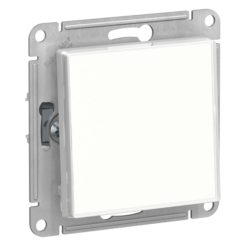 Systeme Electric AtlasDesign Art Бел Выключатель 1-клавишный сх.1, 10АХ, механизм