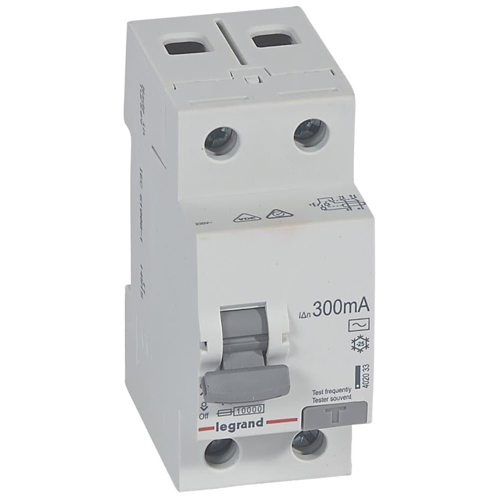 Legrand RX3 УЗО 2P 300мА 40А (AC) 402033