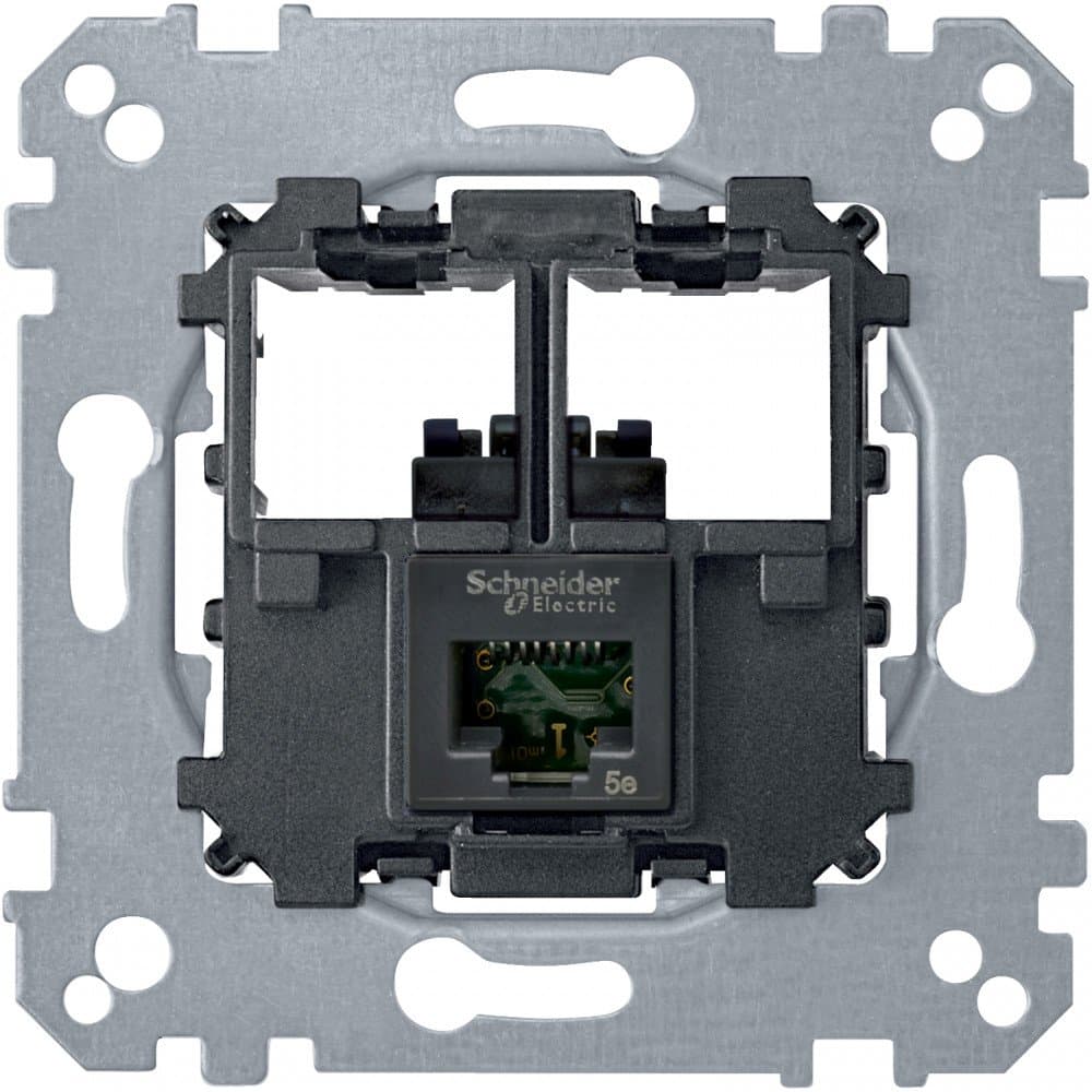 SE Merten Механизм Коннектор RJ45 Cat5E UTP MTN4575-0001