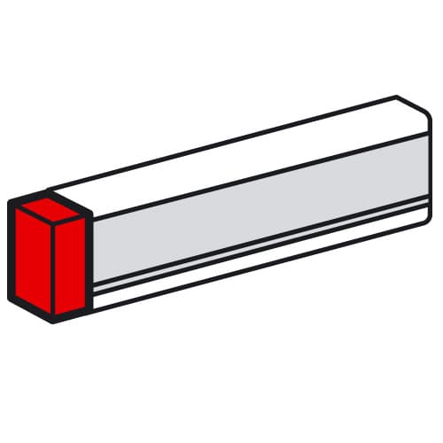 Legrand Metra Заглушка торцевая 100x50 мм 638035