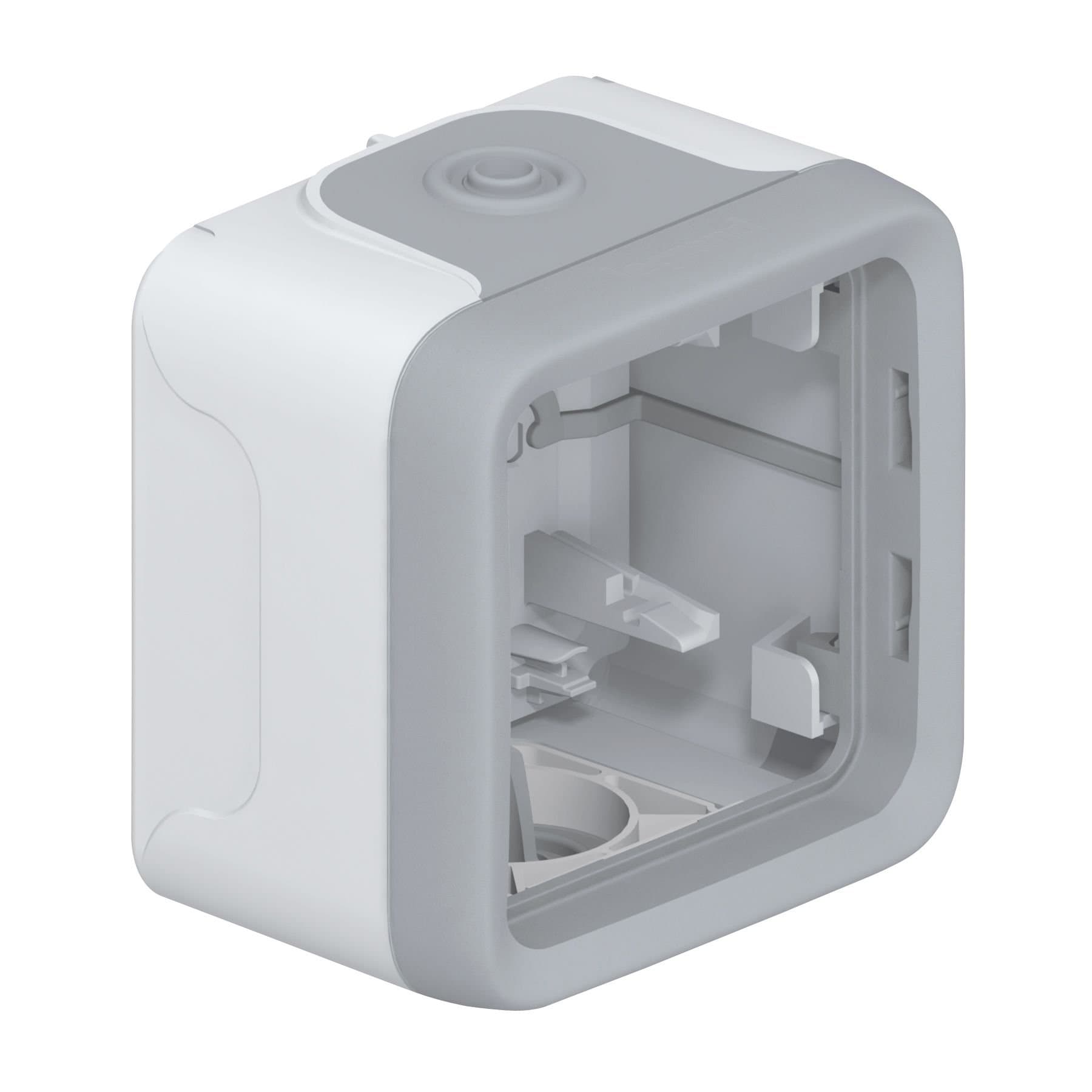 Legrand Plexo Серый Монтажная коробка 1-ая для наружного монтажа IP55 069651