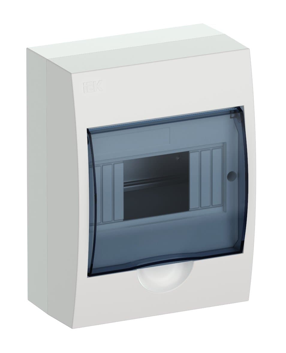 IEK KREPTA 3 Корпус пластиковый ЩРН-П-6 IP41 белый откр.монтаж