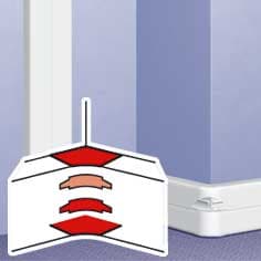 Legrand DLP Угол внутренний для к-к 65x195/220 010658