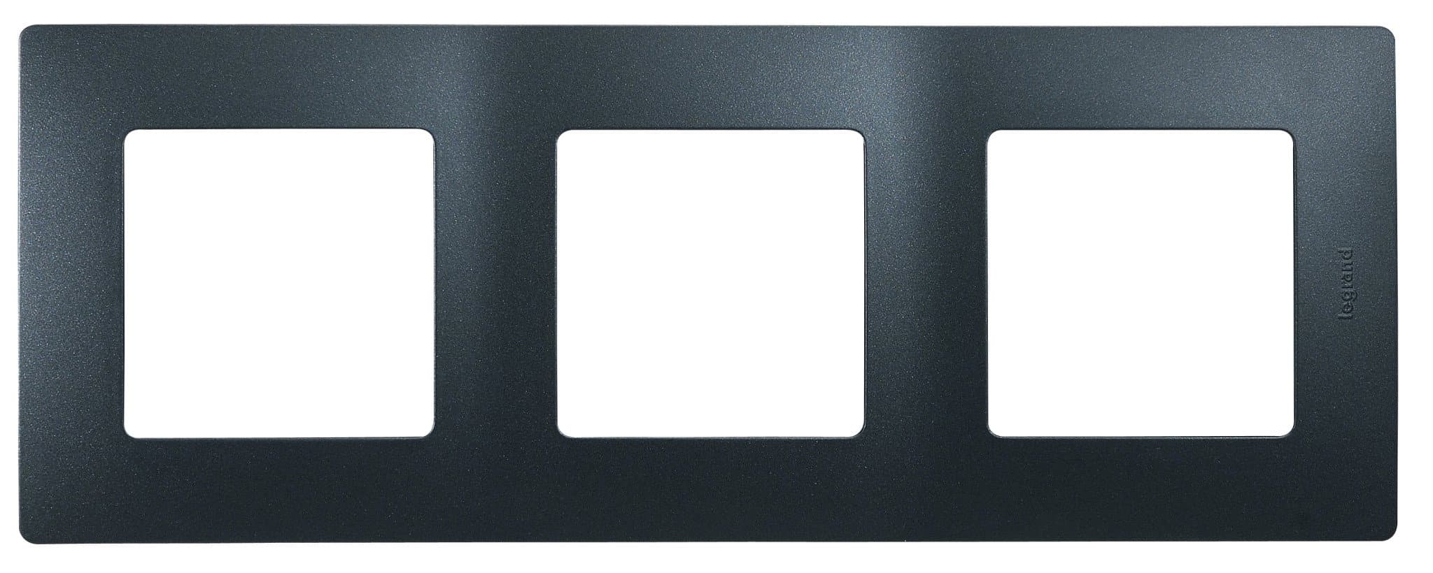 Legrand Etika Антрацит Рамка 3-ая 672583