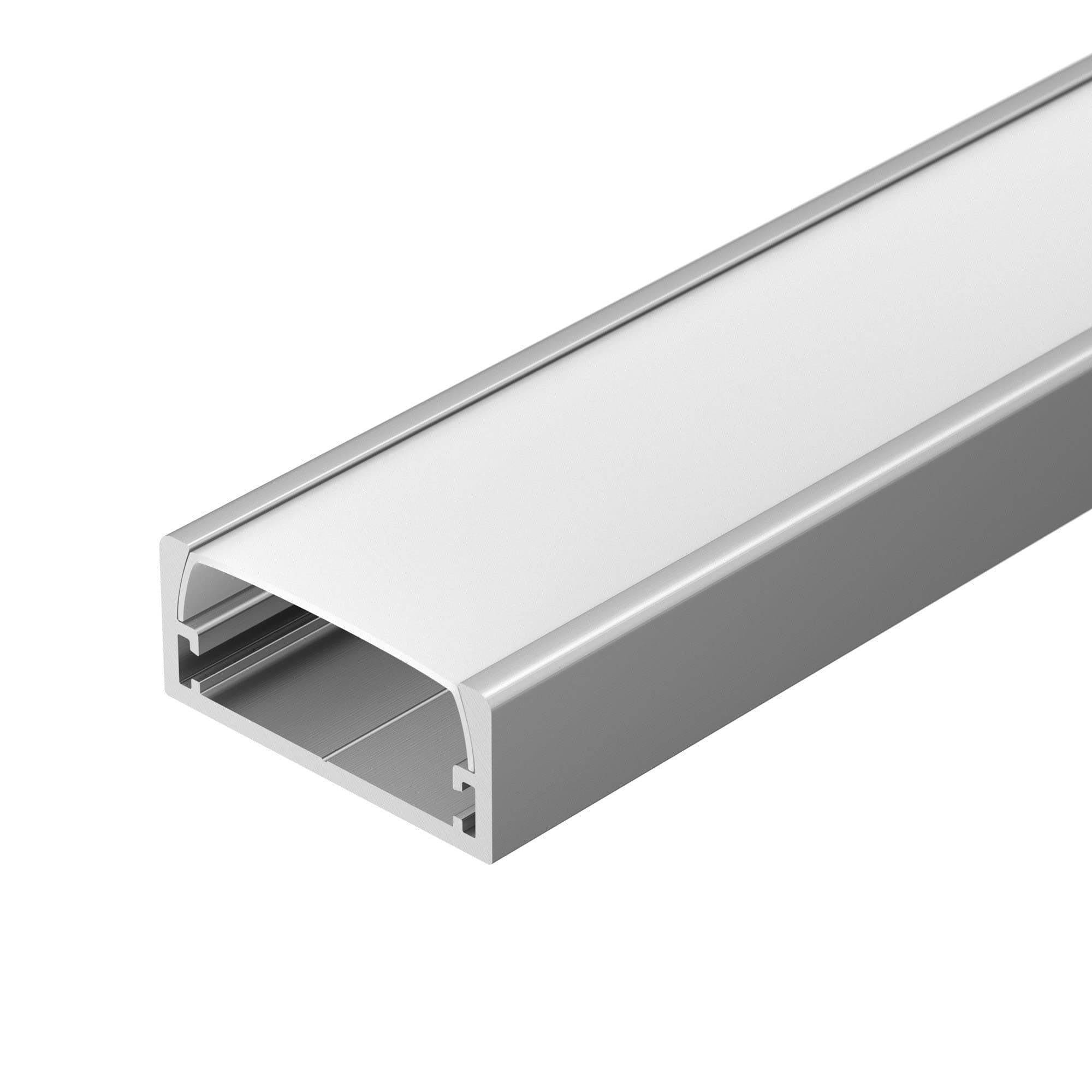 Arlight Профиль ARH-WIDE-W39-2000 ANOD (Алюминий) 030982