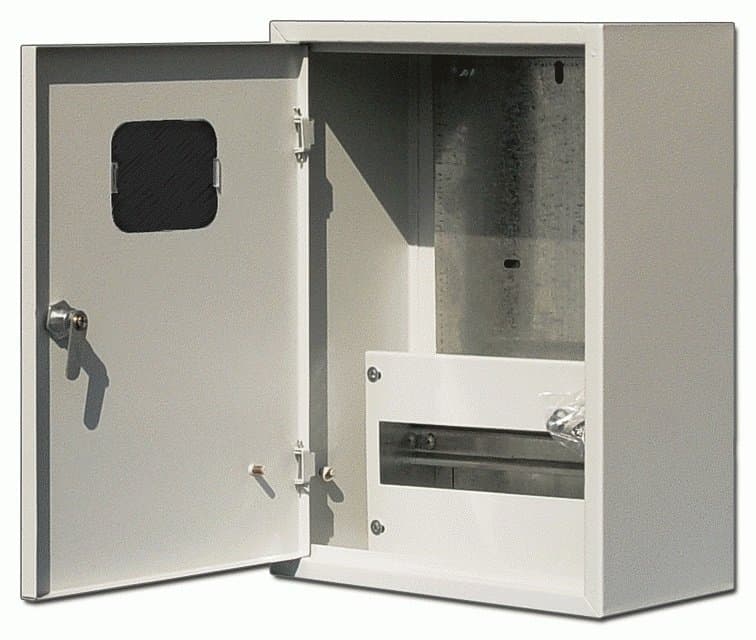 Dekraft Корпус металлический 400х300х160 1-фазн. 12 мод. IP31 ЩРУН-1/12