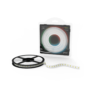 Gauss Лента LED 5050 -SMD 14.4W 12V DC RGB (блистер 5м) 312000414