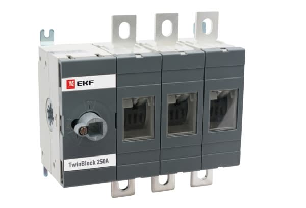 EKF PROxima Рубильник 250A 3P без рукоятки управления TwinBlock