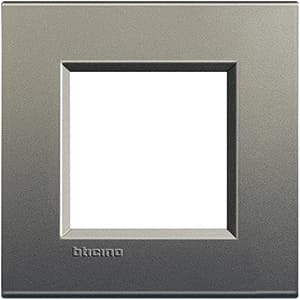 BT LL Серый шелк Рамка прямоугольная, 2 мод LNA4802AE