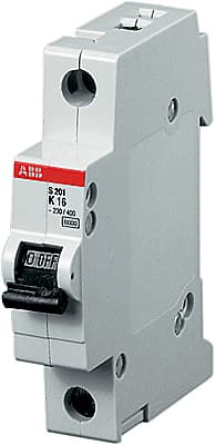 ABB Выключатель автоматический 1-полюсный S201P C10 2CDS281001R0104