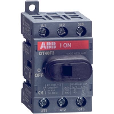 ABB OT16F3 Выключатель-разъединитель 3Р 16А 1SCA104811R1001