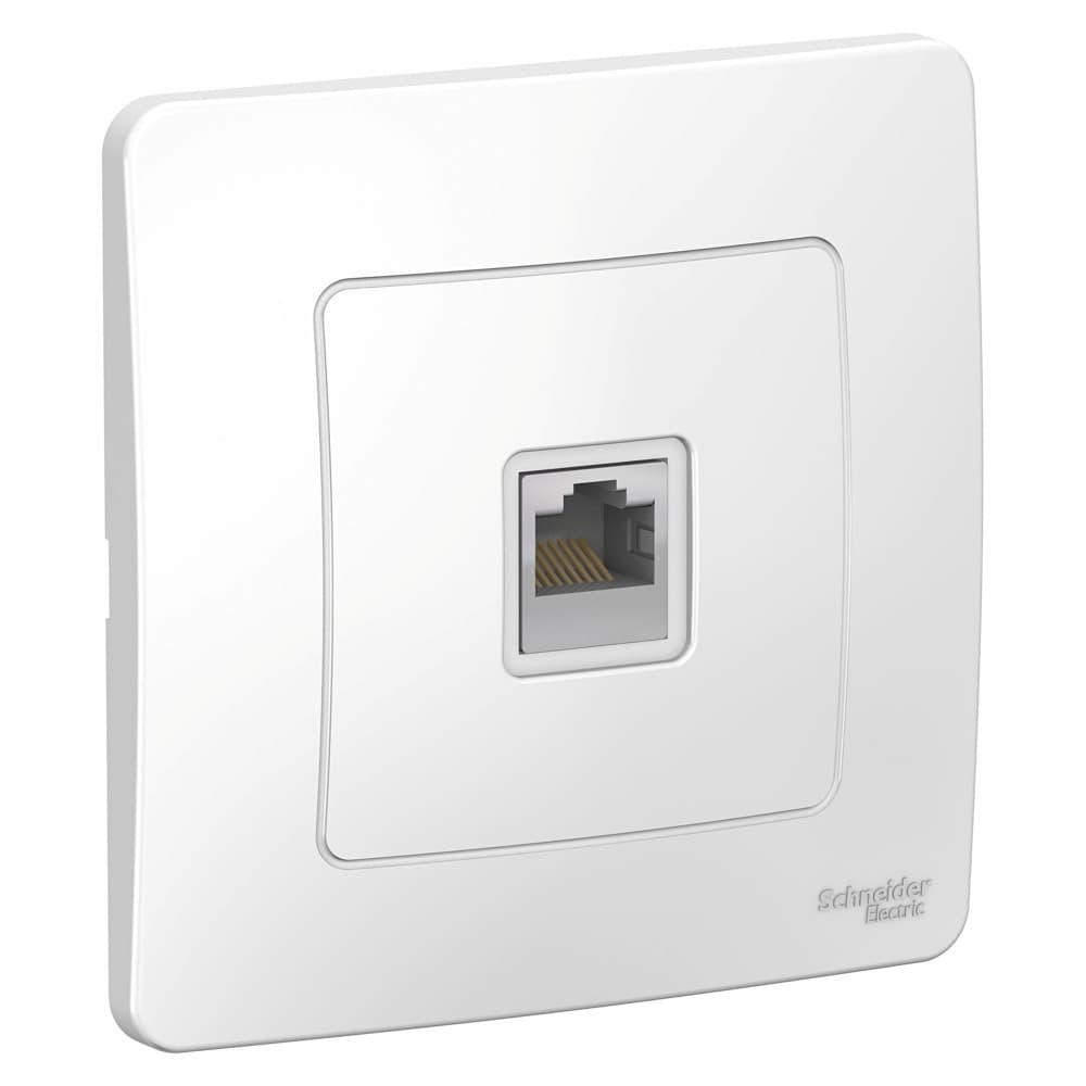 Systeme Electric Blanca внутр Бел Розетка компьютерная RJ45
