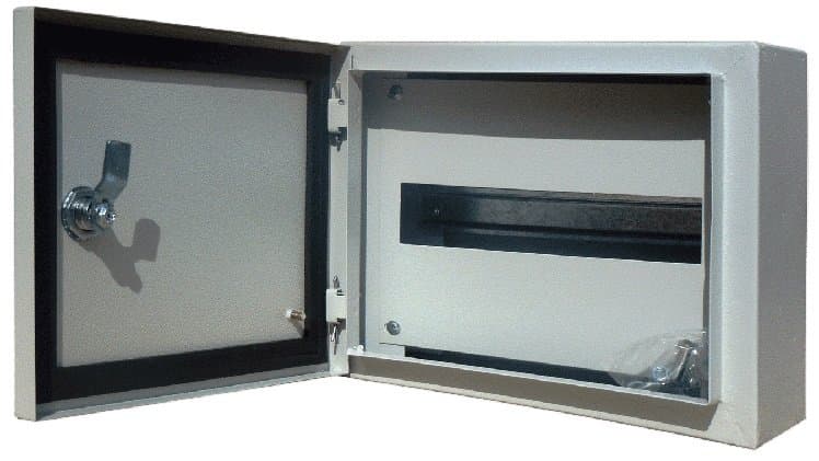 Dekraft Корпус металлический 250х300х120 12 мод. IP54 ЩРН-12